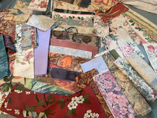 Vintage fabric scraps for sale  ST. LEONARDS-ON-SEA
