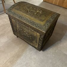 Antique brass coal for sale  CHEDDAR