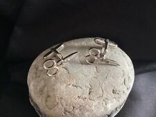 Scissor cufflinks seamstress for sale  NEWCASTLE EMLYN