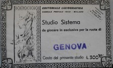 Piego lotto genova usato  Torino