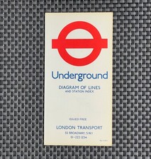 London underground diagram for sale  RICHMOND