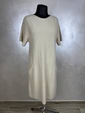 Usado, Vestido Feminino HENRY CHRIST 100% Cashmere Bege Tamanho G Autêntico comprar usado  Enviando para Brazil