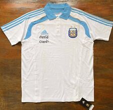 Camisa polo oficial de futebol Argentina 2010 Adidas. Messi RARO comprar usado  Enviando para Brazil