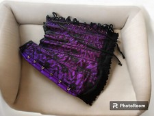 Corsetto viola nero usato  Lucca