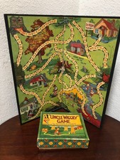 Usado, Antigo jogo de tabuleiro início de 1900 Uncle Wiggily 4817 Milton Bradley Howard Garis comprar usado  Enviando para Brazil