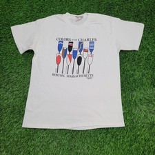 Camisa de corrida vintage 1991 regata barco grande 21x27 EUA, usado comprar usado  Enviando para Brazil