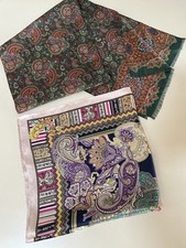 Set due foulard usato  Leno