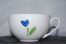 Teetasse tasse blaue gebraucht kaufen  Lichtenfels