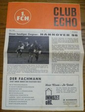 Programm nürnberg hannover gebraucht kaufen  Nürnberg