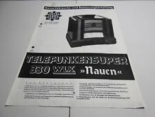 Telefunken super 330 gebraucht kaufen Telefunken super 330 gebraucht kaufen  Höchstädt a.d.Donau
