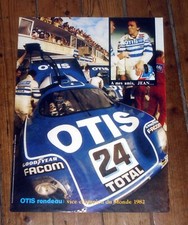 Rare affiche team d'occasion  Le Mans
