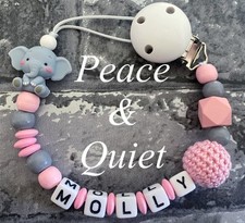 Personalised dummy clip for sale  SWADLINCOTE