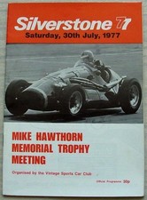 Silverstone jul 1977 for sale  LEICESTER
