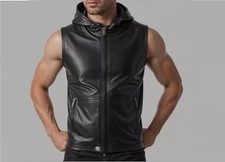 Mens black hooded for sale  Brooklyn
