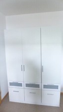 Schrank weiß auseinandergebau gebraucht kaufen  Duisburg