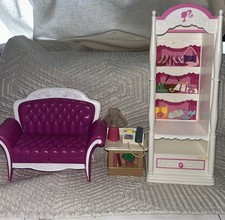 Armário Barbie Dream House armário armário sofá cabeceira móveis para casa de bonecas comprar usado  Enviando para Brazil