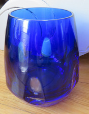 Petit vase bleu d'occasion  Dijon