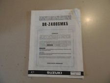 2005 suzuki 400 gebraucht kaufen 2005 suzuki 400 gebraucht kaufen  Fruerlund,-Engelsby, Tastrup