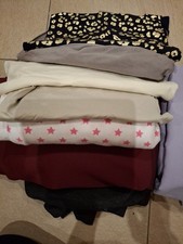 Stoffpaket jersey stoff gebraucht kaufen  Bärenstein, Königswalde