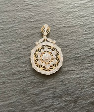 Diamant gold anhänger gebraucht kaufen  Mietingen