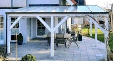 Terrassenüberdachung holz gla gebraucht kaufen  Forchtenberg