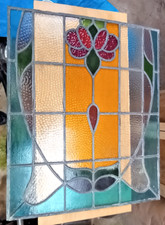 Antique leaded window for sale  HIGH PEAK