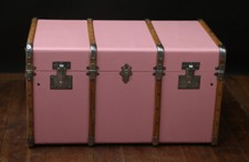 Malle cintrée rose d'occasion  Haguenau