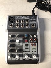 Mixer de som Behringer XENYX Q502USB 5 entradas. comprar usado  Enviando para Brazil