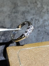 Anello oro bianco usato  Casapesenna