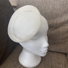 Sinamay ivory base for sale  MANCHESTER