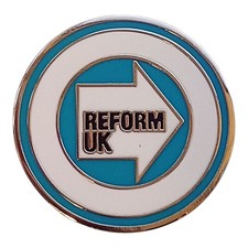 Reform enamel lapel for sale  HALESOWEN