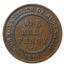 Australia half penny usato Australia half penny usato  Aosta