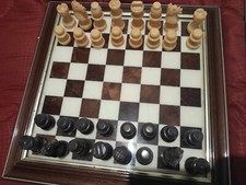 Gioco scacchi marmo usato  Torino