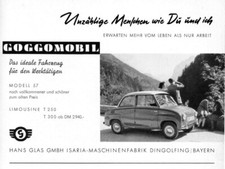 Werbung goggomobil goggo gebraucht kaufen  Neustadt a.d.Waldnaab