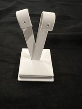 White leather earring for sale  Niles