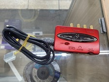 Interface de áudio Behringer UCA222 saída digital latência ultra baixa usada comprar usado  Enviando para Brazil