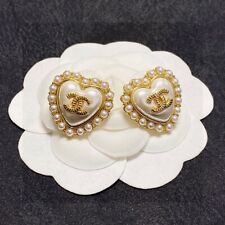 Chanel heart pearl for sale  Belcamp