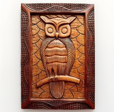 Hand carved owl for sale  Champaign