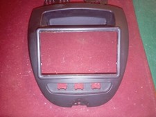 Quadro painel fáscia rádio estéreo duplo din para Aygo Citroen C1 Peugeot 107 comprar usado  Enviando para Brazil