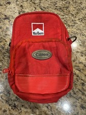 Bolsa de náilon vintage Canon Marlboro vermelha para câmera SEM CÂMERA comprar usado  Enviando para Brazil
