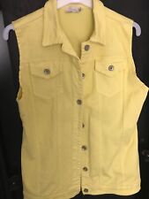 Gilet jeans donna usato  Napoli