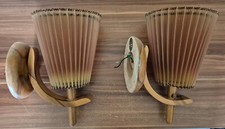 Wandlampen paar holz gebraucht kaufen  Siegsdorf