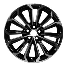 Roda preta usinada 17x7 usada serve para Toyota Corolla Sedan 2014-2016 560-75152 comprar usado  Enviando para Brazil