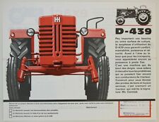 Prospectus tractor brochure d'occasion  Expédié en Belgium