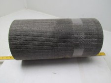 1 dobra correia transportadora preta entrelaçada poliéster escovado 18 pés X 16-7/8" comprar usado  Enviando para Brazil
