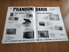 1962 prandoni dario usato  Romallo