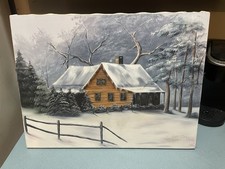 Beautiful painting winter for sale  Buckatunna