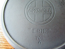 Griswold erie cast for sale  Lincoln University