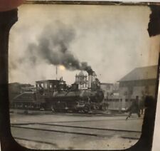 RARO Antigo 1800s Pennsylvania Railroad Seashore Railroad Train lanterna corrediça comprar usado  Enviando para Brazil