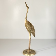 Vtg brass crane for sale  Ripley